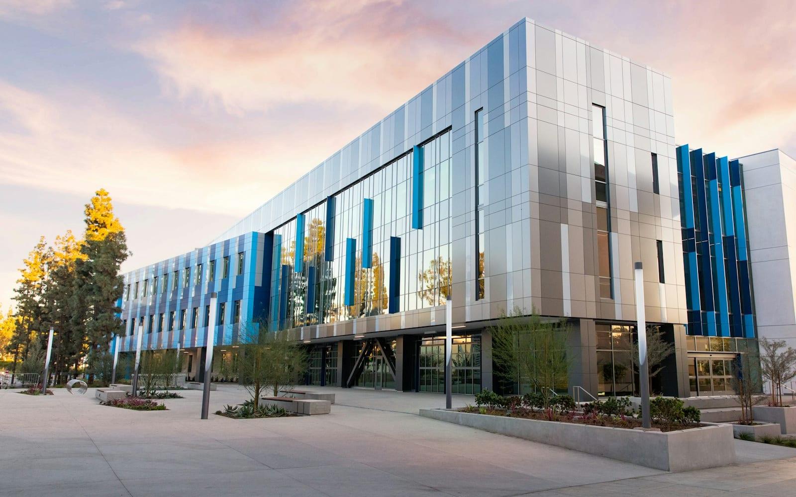 Commercial buildings of the kind Hash works from and installs into across Chandigarh